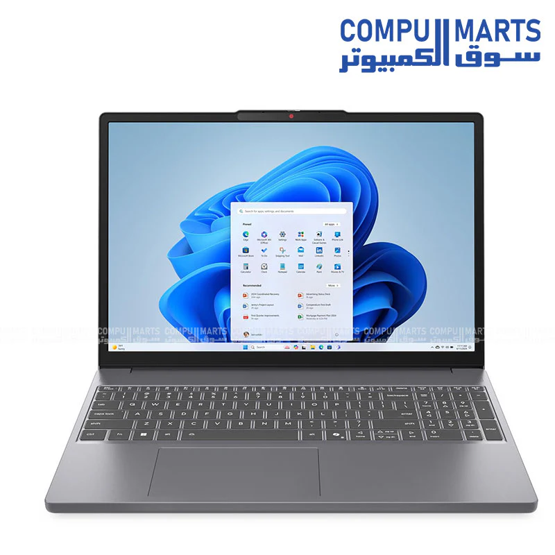 Lenovo IdeaPad Slim 3 15IRH10 [83K1008CAX] Laptop - Intel Core i5-13420H - 8GB DDR5 RAM - 512GB SSD NVMe - 15.3" WUXGA IPS Display - Luna Grey - Image 2