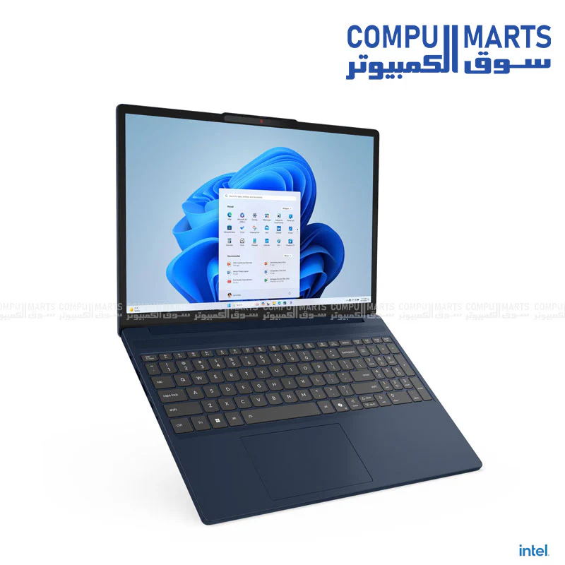 Lenovo Ideapad Slim 3 15IRH10 Laptop – i5 13420H, 16GB RAM, 512GB SSD, 15.3" WUXGA – Blue + Bag & Mouse - Image 2