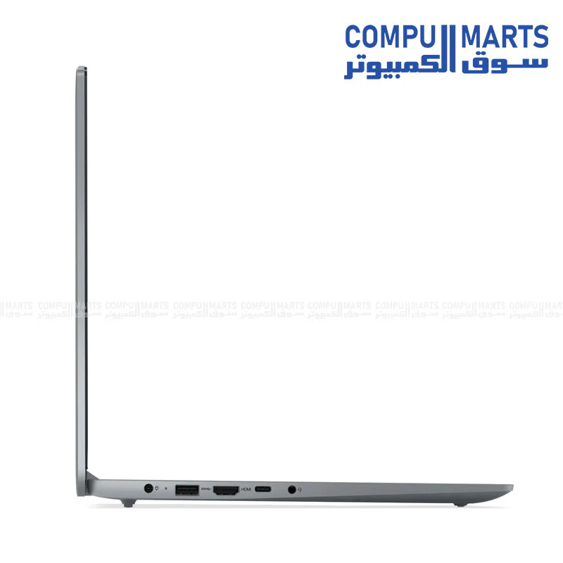 Lenovo IdeaPad Slim 3 15IRU8 – Intel Core i3-1315U, 8GB LPDDR5 RAM, 512GB SSD, 15.6” FHD Display, Intel UHD Graphics, Arctic Grey - Image 4