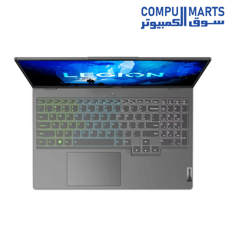 Lenovo Legion 5 Core I7 12700H - 16G Ram - 2TB NVME , VGA Nvidia 8GB RTX 3070 Ti - 15.6 FHD 165Hz -Win 11 Home - Grey - Image 3