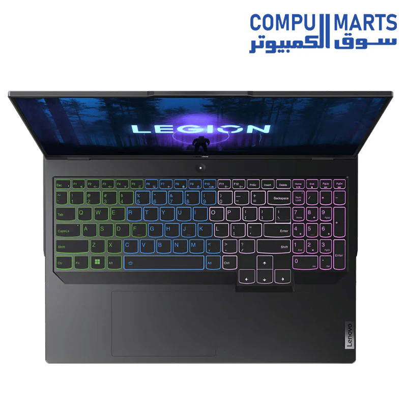 Lenovo Legion Pro 5 16IRX8 Gaming Laptop, 16" WQXGA IPS 165Hz Display, Intel Core i9-13900HX, 32GB RAM, 1TB SSD, GeForce RTX 4060 8GB, English Keyboard, Win11Home, Onyx Gray | 82WK00M7US - Image 3