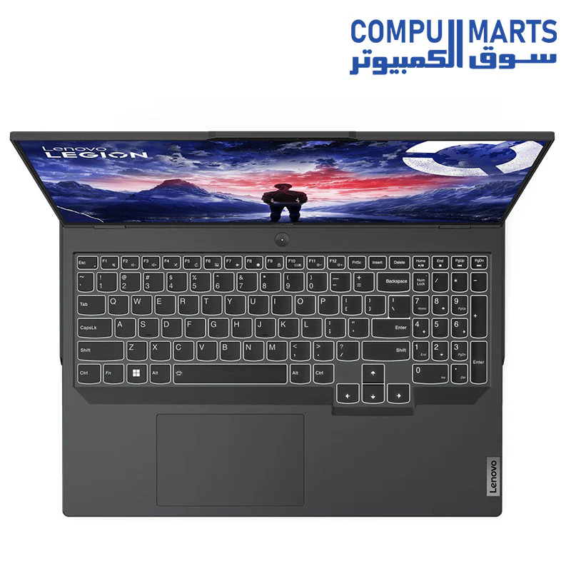 Lenovo Legion Pro 5 16IRX9 (83DF000AAX) - 14th i7-14650HX 16Cores, AI Chip:LA1, NVIDIA GeForce RTX 4060 8GB GDDR6 Graphics, 16GB DDR5-5600 RAM, 1TB SSD, 16″ WQXGA (2560×1600) IPS 500nits 240Hz, 4-Zone RGB Backlit + Legion Gaming Speed Mouse Pad - Image 6