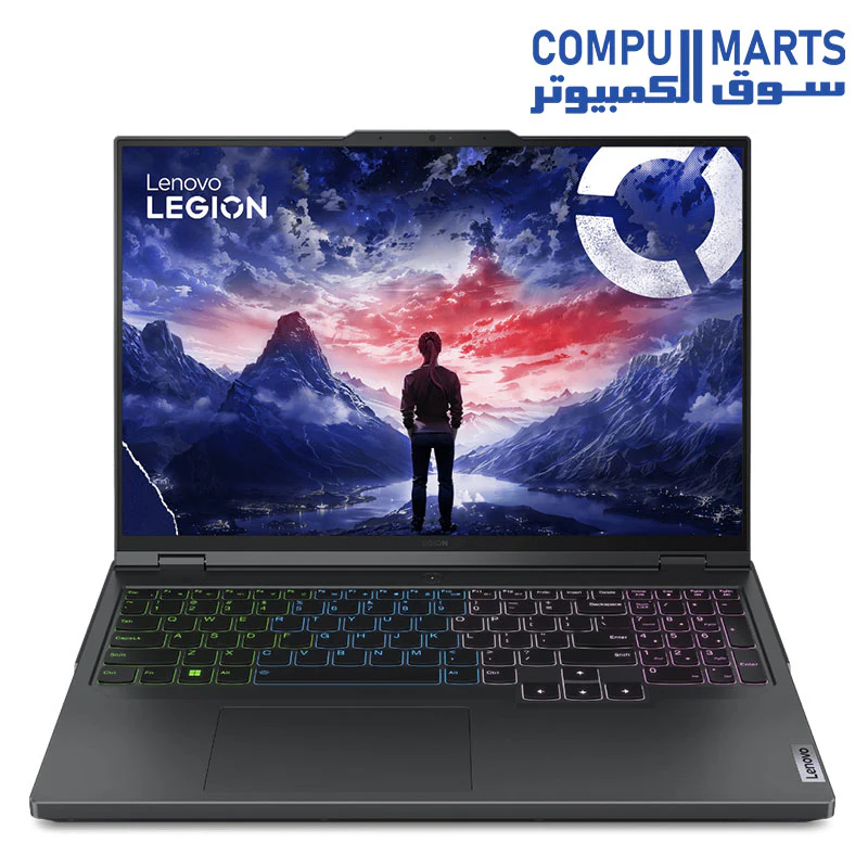 Lenovo Legion Pro 5 16IRX9 83DF00FRED i7-14650HX, 1TB SSD, 16GB RAM WQXGA IPS 240Hz Display, NVIDIA GeForce RTX 4060 8GB , FreeDOS - Onyx Grey Legion M300s RGB Gaming Mouse and Mouse Pad - Image 2
