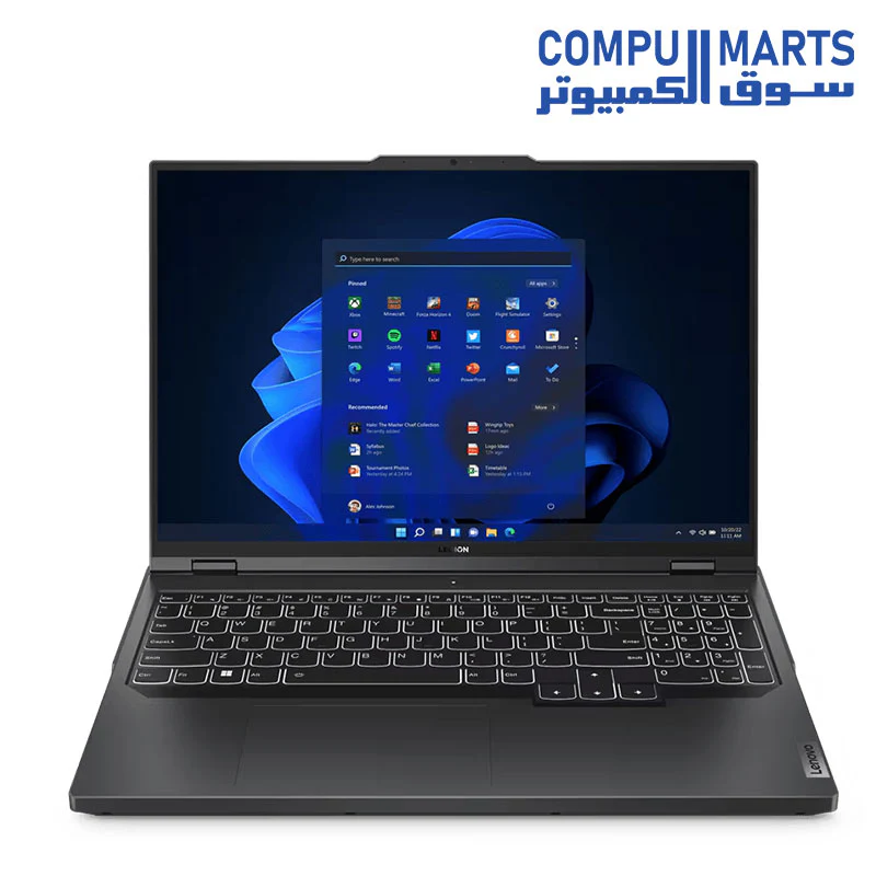 Lenovo Legion Pro 5, Intel Core i7-13700HX, 16GB DDR5-4800, Nvidia GeForce RTX 4060, 16" 2.2K IPS 500 Display, 1TB SSD, Windows 11 Home (82WK00M5ED) 2 Years Local Warranty by Lenovo - Image 2