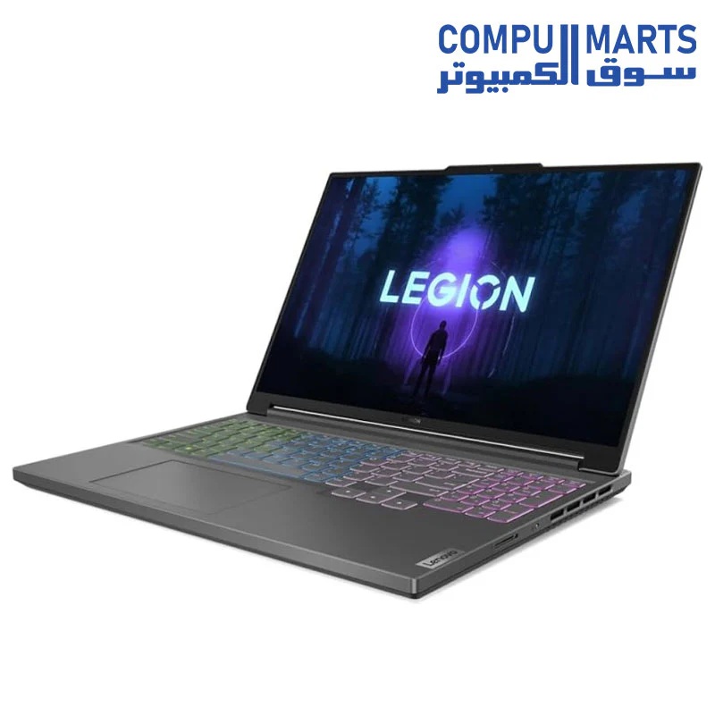 Lenovo Legion Slim 5 16IRH8-13th Intel Core i7-13700H, AI Chip: LA1, NVIDIA GeForce RTX 4050 6GB GDDR6 Graphics, 16GB DDR5-5200 RAM, 512GB SSD, 16 WQXGA (2560x1600) IPS 300nits 165Hz, Storm Grey - Image 2