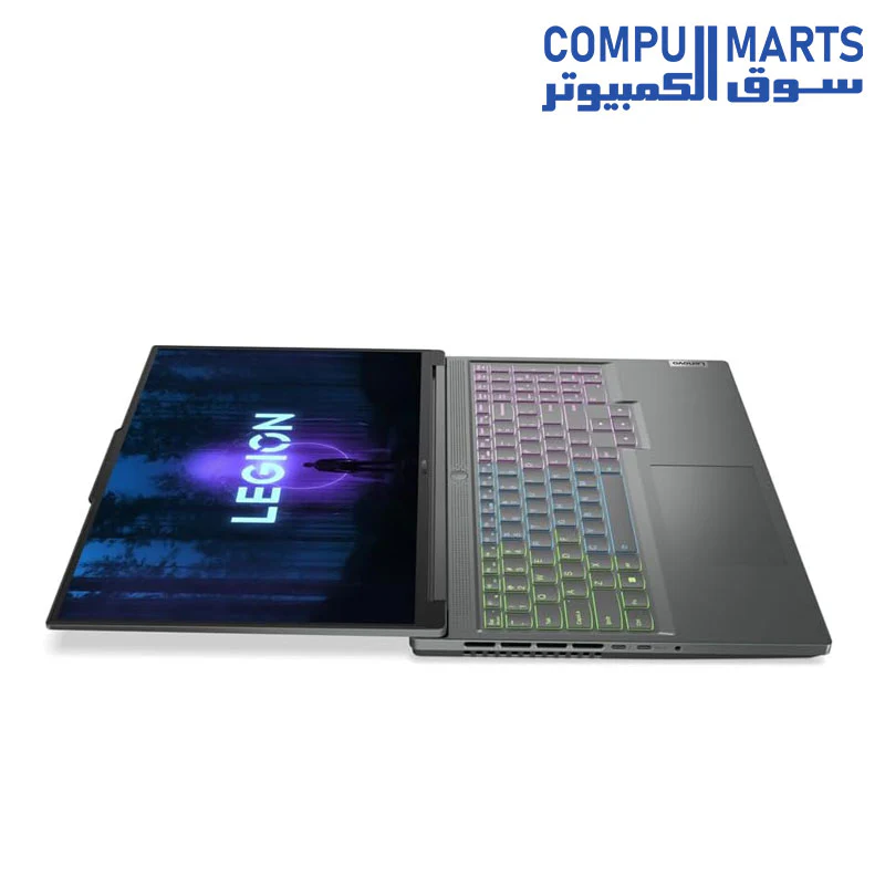 Lenovo Legion Slim 5 16IRH8-13th Intel Core i7-13700H, AI Chip: LA1, NVIDIA GeForce RTX 4050 6GB GDDR6 Graphics, 16GB DDR5-5200 RAM, 512GB SSD, 16 WQXGA (2560x1600) IPS 300nits 165Hz, Storm Grey - Image 3