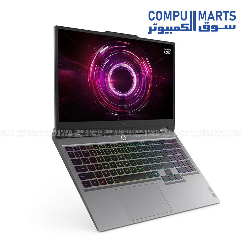 Lenovo LOQ 15AHP10 Gaming Laptop – AMD Ryzen 7 250, NVIDIA RTX 5050 8GB, 15.6" FHD 144Hz, 16GB DDR5, 512GB SSD, Luna Grey - Image 4