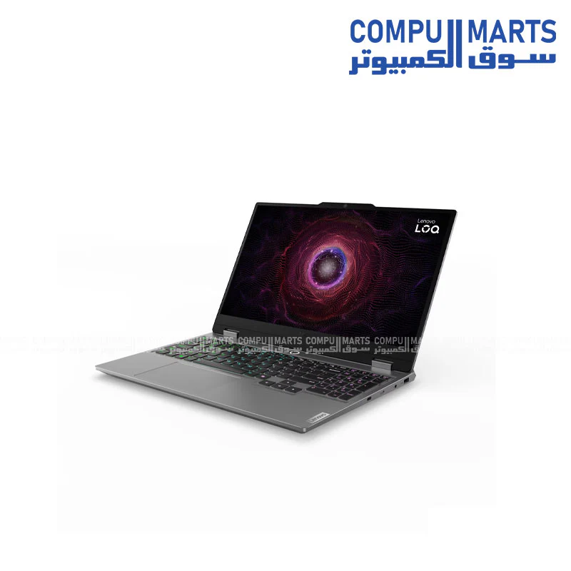 Lenovo LOQ 15ARP9 – Ryzen 7 7435HS RTX 4060 8GB 12GB DDR5 512GB SSD  15.6" FHD 144Hz – Luna Grey - Image 3