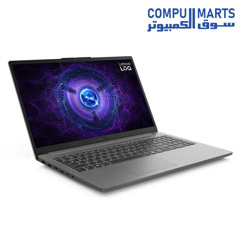 Lenovo LOQ 15IAX9E Essential 83LK0062ED Laptop Core i5-12450HX - 16GB DDR5 - 512GB SSD - RTX 2050 4GB - 15.6 FHD 100% sRGB 144Hz - 2Y Warranty - Mouse Gaming - Image 4