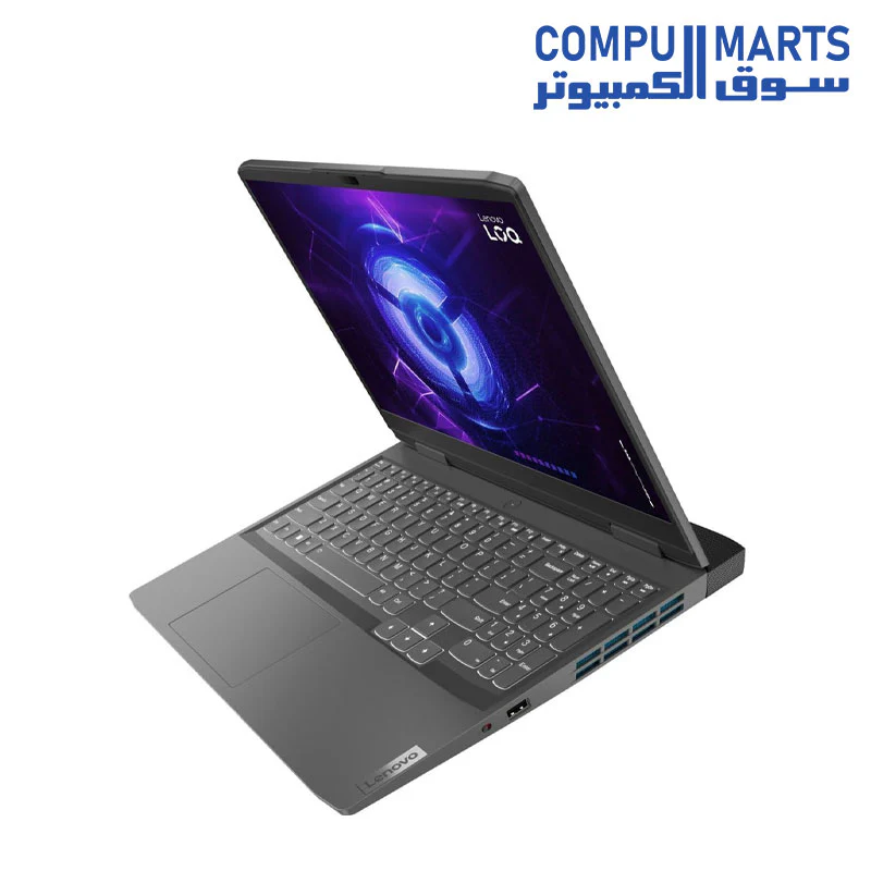Lenovo LOQ 15IRH8 Gaming - 13th Intel Core i5-13420H 8-Cores, AI Chip: LA1, 6GB GDDR6 NVIDIA GeForce RTX 3050 Graphics, 8GB DDR5 RAM, 1TB SSD, 15.6" FHD (1920x1080) IPS 350nits 144Hz, Windows 11 - Image 3