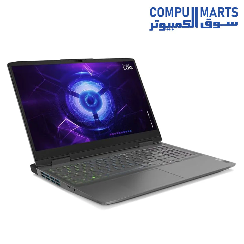Lenovo LOQ 15IRH8 Gaming Laptop - Intel Core i5-12450H 8-Cores, AI Chip: LA1, 6GB GDDR6 NVIDIA GeForce RTX 3050 Graphics, 16GB DDR5 RAM, 512GB SSD, 15.6" FHD (1920x1080) IPS 350nits 144Hz - Image 3