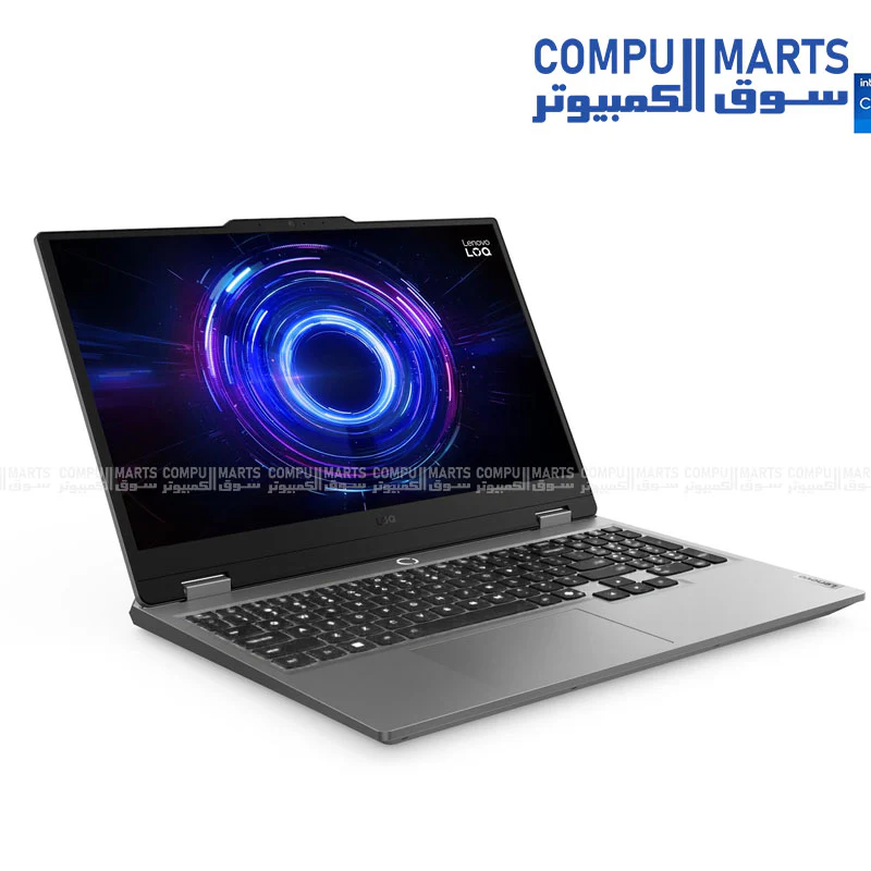 Lenovo LOQ 15IRX10 Gaming Laptop – Intel Core i7-13700HX, RTX 5050 8GB GDDR7, 15.6" FHD 144Hz IPS, 16GB DDR5, 512GB SSD, Luna Grey - Image 2