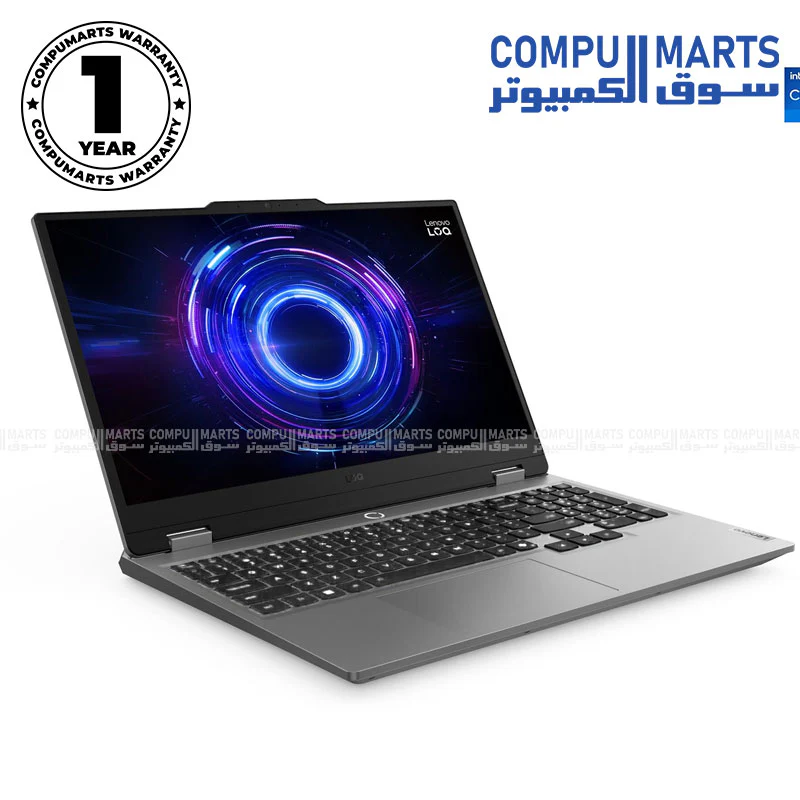 Lenovo LOQ 15IRX9 (Model 83DV0072PS) – Intel Core i7-13650HX, RTX 3050 6GB, 16GB DDR5, 512GB SSD, 15.6” FHD 144Hz Gaming Laptop - Image 2