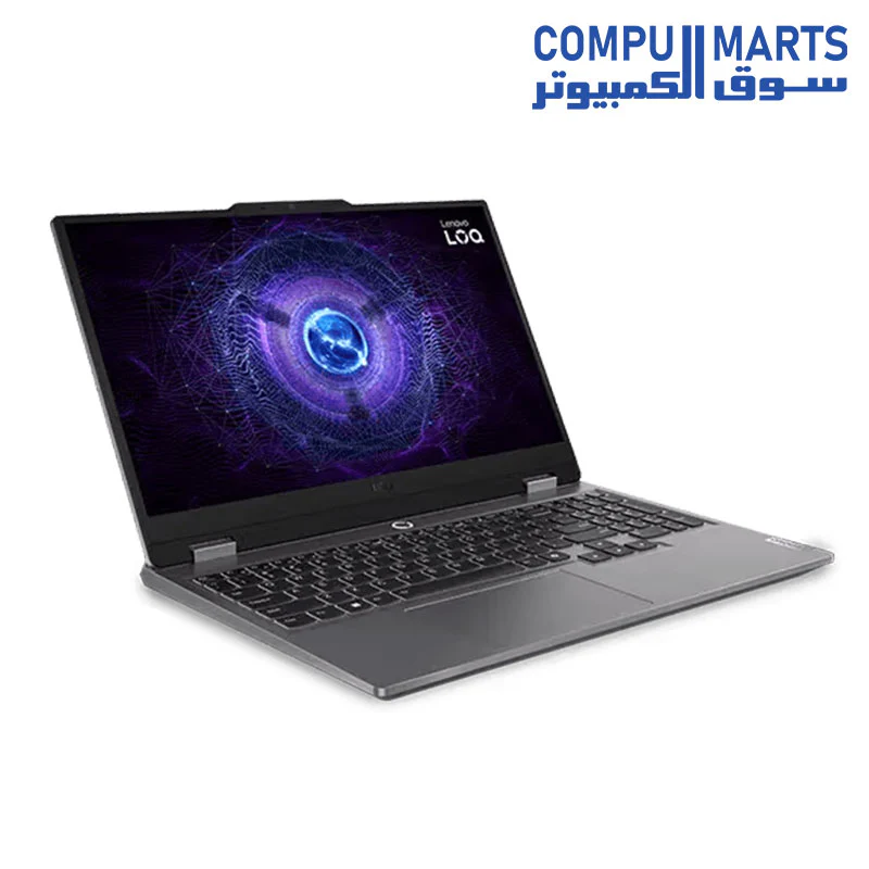 LENOVO LOQ 15IRX9 CORE I7-13650HX 14 CORES – 16GB DDR5 – 512GB SSD – RTX 4060 8GB – 15.6″ FHD IPS 100% SRGB 144HZ – 2Y WARRANTY - Grey (83DV00AVED ) - Image 3