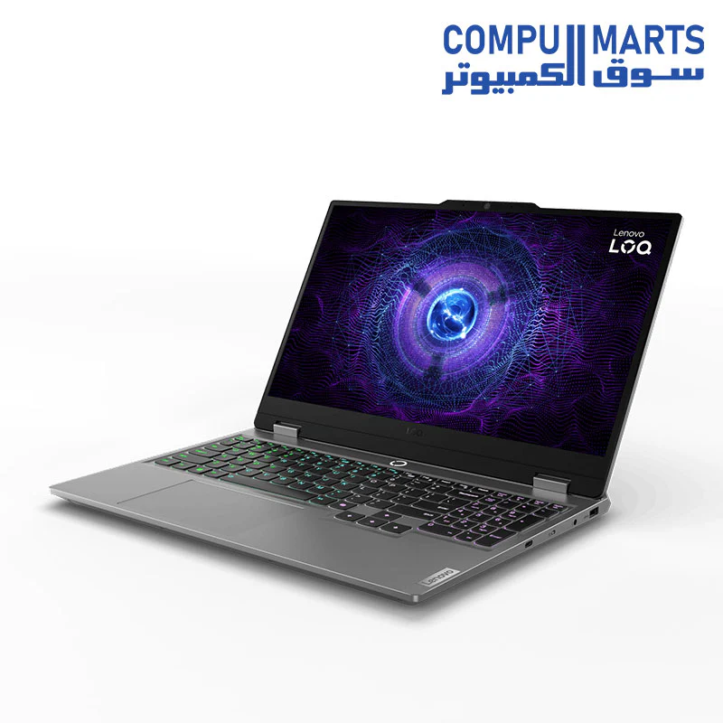 Lenovo LOQ 15IRX9 Gaming Laptop Intel Core i7-13650HX 512GB SSD 16GB Ram Nvidia GeForce RTX 4050 6GB 15.6" Inch FHD - Luna Grey - Image 4