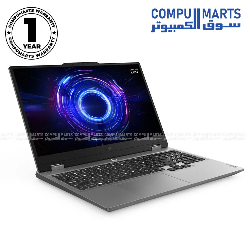 Lenovo LOQ 15IRX9 Gaming Laptop Model 83DV0073PS – Intel i5-13450HX, RTX 3050 6GB, 16GB DDR5, 144Hz IPS, 512GB SSD – AI Powered - Image 2