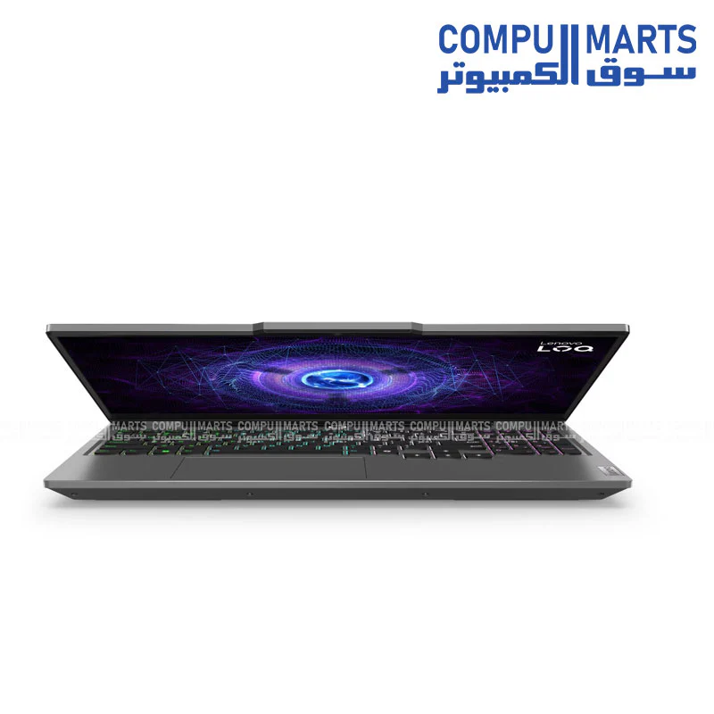 Lenovo LOQ 15IRX9 Gaming Laptop – Intel Core i5-13450HX, NVIDIA GeForce RTX 4050 6GB, 24GB DDR5, 512GB SSD, 15.6" FHD IPS 144Hz Display (100% sRGB, G-SYNC), Luna Grey – 83DV00UMPS - Image 3