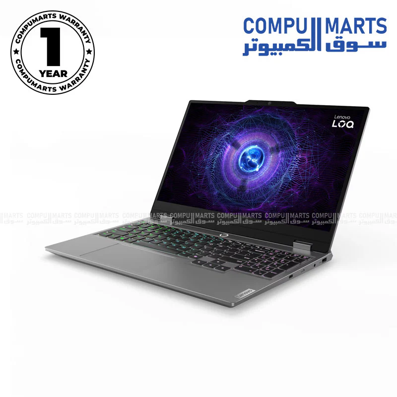 Lenovo LOQ 15IRX9 Gaming Laptop - i7-14700HX | RTX 4060 8GB | 16GB DDR5 5600 MHz | 512GB SSD | 15.6- FHD 144Hz | AI-Powered PC - Image 3
