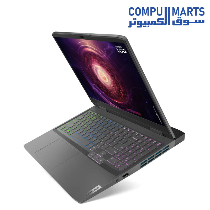 Lenovo LOQ Gaming Laptop Intel 13th Gen i7-13700H 14-Cores, RTX 4060 8GB GDDR6, 16GB RAM DDR5 5200MHz, 1TB SSD, 15.6″ FHD (1920×1080) IPS 350nits Anti-glare, 45% NTSC, 144Hz, G-SYNC, Windows 11 Home - Image 2