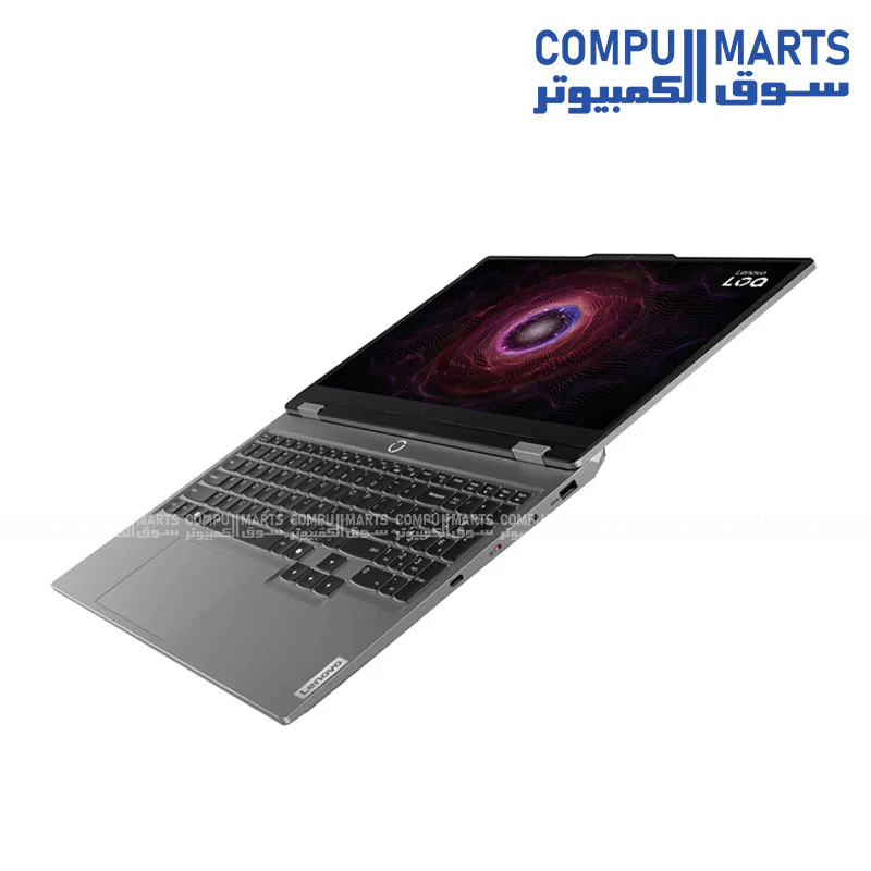 Lenovo LOQ Gaming Laptop -83JC00HNIN- AMD Ryzen 5 7235HS- NVIDIA RTX 3050  4GB  -12GB RAM- 512GB SSD-15.6" (1920x1080) IPS 300nits, 100% sRGB, 144Hz-WIN 11 - Image 4