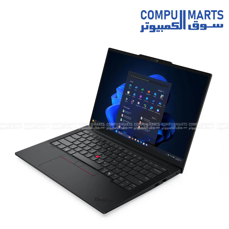 Lenovo ThinkPad E14 Gen 7 Laptop – Intel Core Ultra 7 255H, 16GB DDR5, 512GB SSD, Intel Arc Graphics, 14" WUXGA IPS, Wi-Fi 6E, Backlit Keyboard, Black – Model 21SX001TGR - Image 2