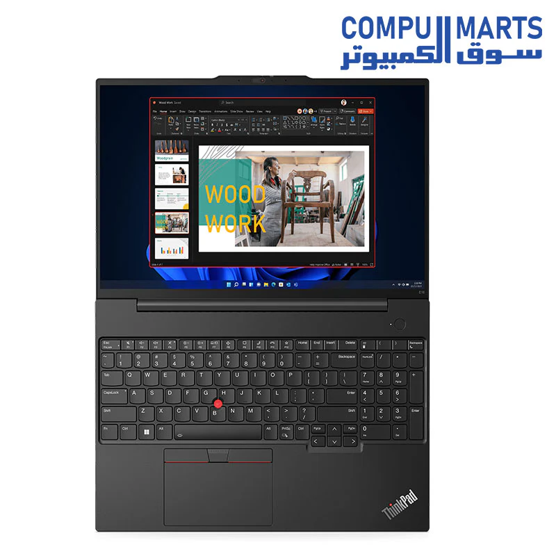 Lenovo ThinkPad E16 Gen 1 Intel Core i7-1355U LAPTOP 8GB RAM 512GB SSD M.2 2 NVMe NVIDIA GeForce MX550 2GB GDDR6-16″ WUXGA IPS-DOS+Lenovo 15.6″ Laptop Casual Toploader - Image 2