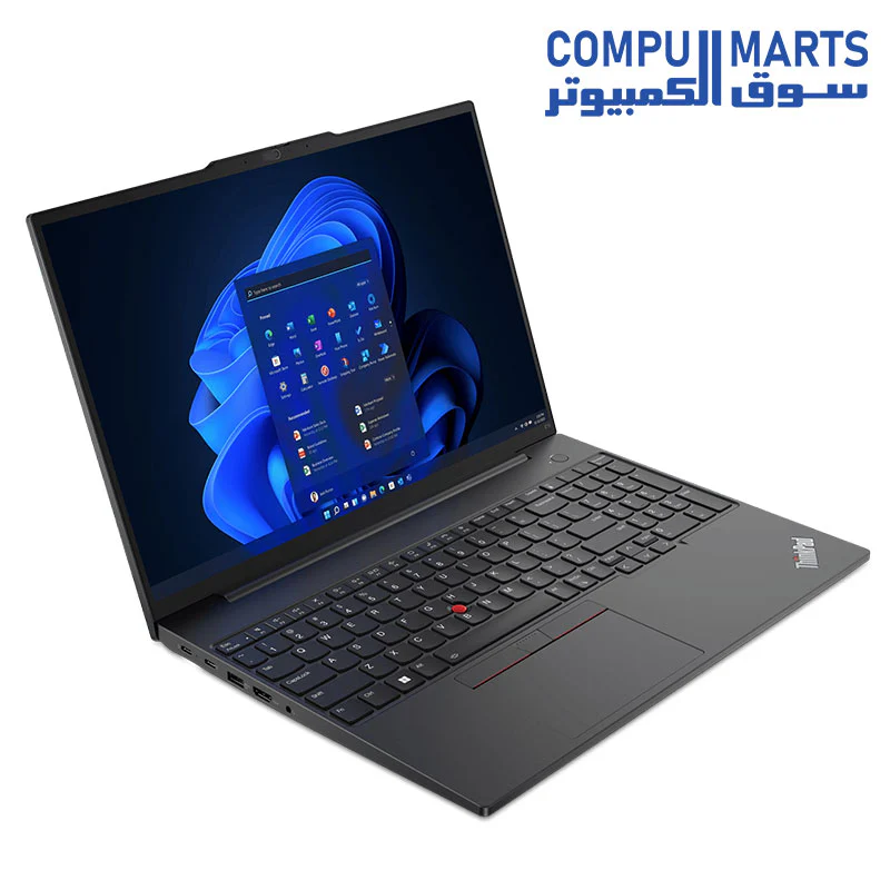 Lenovo ThinkPad E16 Gen 1 Intel Core i7-1355U LAPTOP 8GB RAM 512GB SSD M.2 2 NVMe NVIDIA GeForce MX550 2GB GDDR6-16″ WUXGA IPS-DOS+Lenovo 15.6″ Laptop Casual Toploader - Image 3