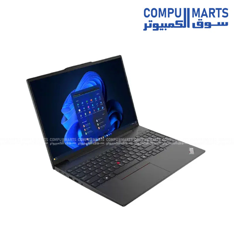 Lenovo ThinkPad E16 Gen 2 – Intel Core Ultra 7 155H (16-Core), 16 GB DDR5-5600, 512 GB SSD, Intel Arc Graphics, 16″ WUXGA IPS 300 nits, Backlit & Fingerprint – Arabic Sealed (21MA001PGR) - Image 2