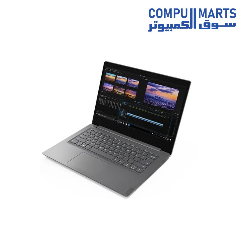 Lenovo V14 Laptop, AMD Ryzen 3 3250U, 14 Inches FHD, 1TB HDD, 4GB RAM, AMD Radeon Graphics, DOS - Grey 82C600DJAX - Image 2