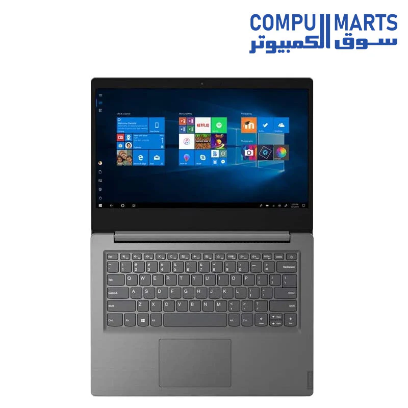 Lenovo V14 Laptop, AMD Ryzen 3 3250U, 14 Inches FHD, 1TB HDD, 4GB RAM, AMD Radeon Graphics, DOS - Grey 82C600DJAX - Image 3