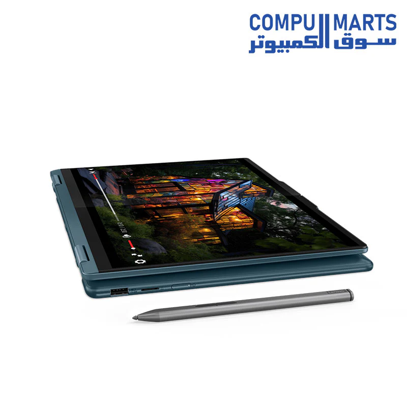 Lenovo Yoga 7 2-in-1 14IML9 intel core Ultra 7 155H 16 Cores – Intel Arc Graphics – 16GB DDR5 7467 – 1TB SSD – 14 WUXGA OLED 100% DCI-P3 touch – Win 11 Home – Lenovo 600 Bluetooth Silent Mouse - Image 4