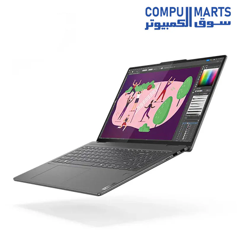 Lenovo Yoga 7 2-in-1 Intel Ultra 7 155U, 16" WUXGA Touchscreen, 16GB LPDDR5 RAM, 1TB SSD, WiFi 6E, BT, Backlit, Fingerprint, Face Recognition, 1080p Camera, Windows 11 Pro - Image 4