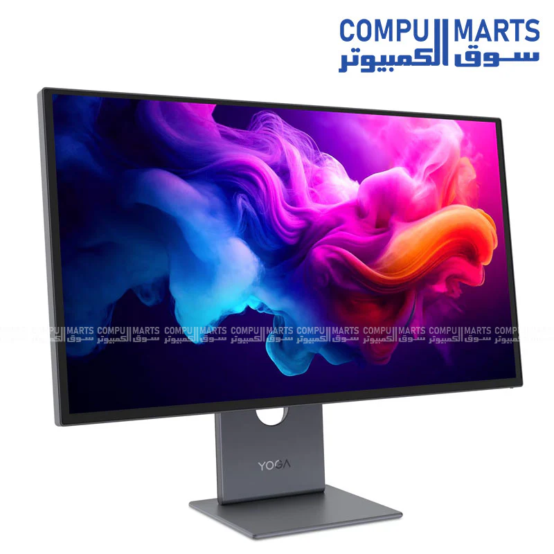 Lenovo Yoga Pro 27UD-10 26.5″ 4K QD-OLED Monitor – 120Hz, HDR True Black 400, G-SYNC Compatible, Dolby Vision, USB4 140W - Image 2