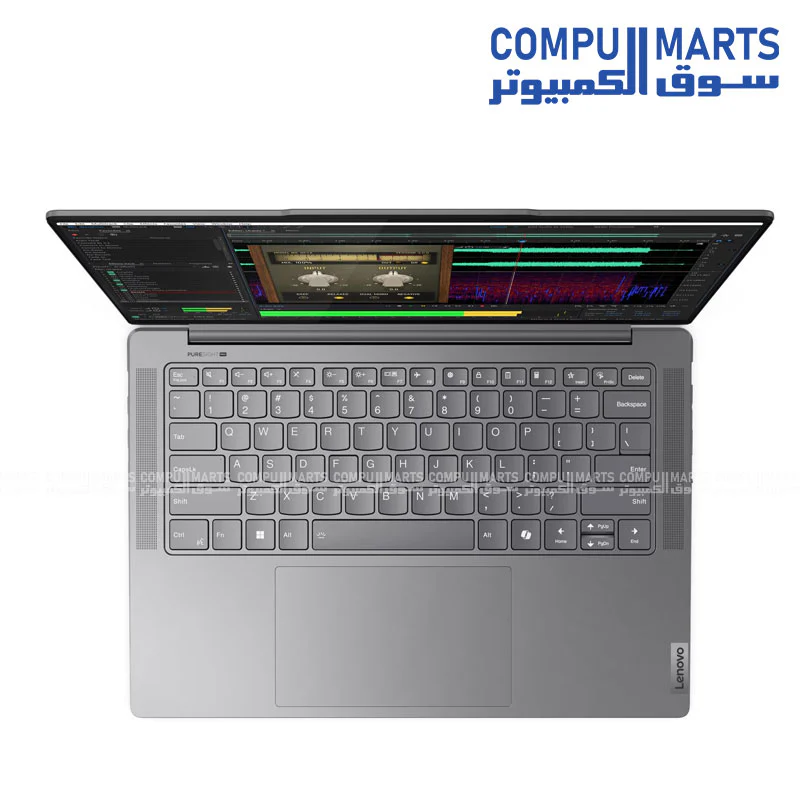 Lenovo Yoga Pro 7 14IMH9 – Core Ultra 7 155H / RTX 4050 6GB / 16GB LPDDR5x / 1TB SSD / 14.5" 2.8K OLED 120Hz – Windows 11 Home  – 2 Year Warranty - Image 2