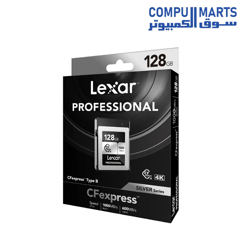 Lexar Professional CFexpress 128GB 1000MB/s Type B Card Silver - Image 4
