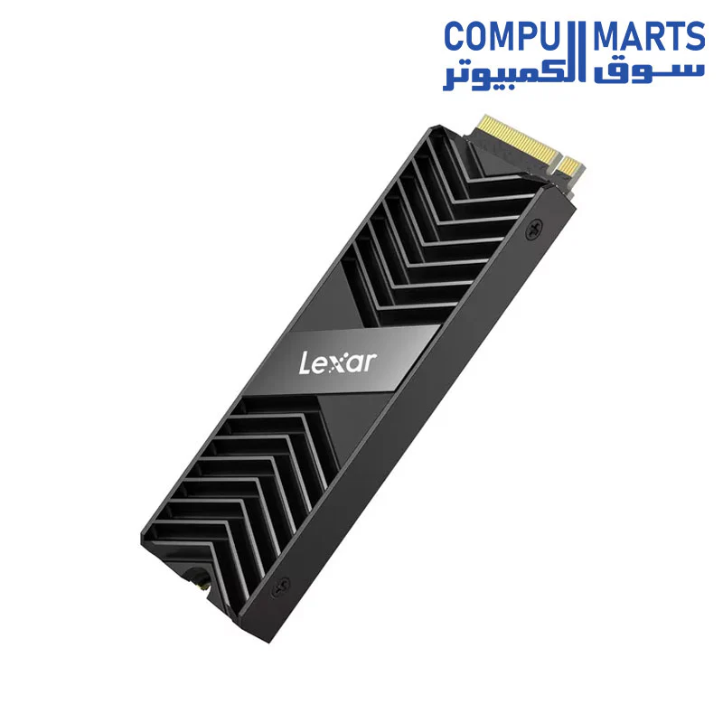 Lexar Professional NM800PRO with Heatsink M.2 2280 PCIe Gen4x4 NVMe SSD (7500MB) 500GB - Image 3