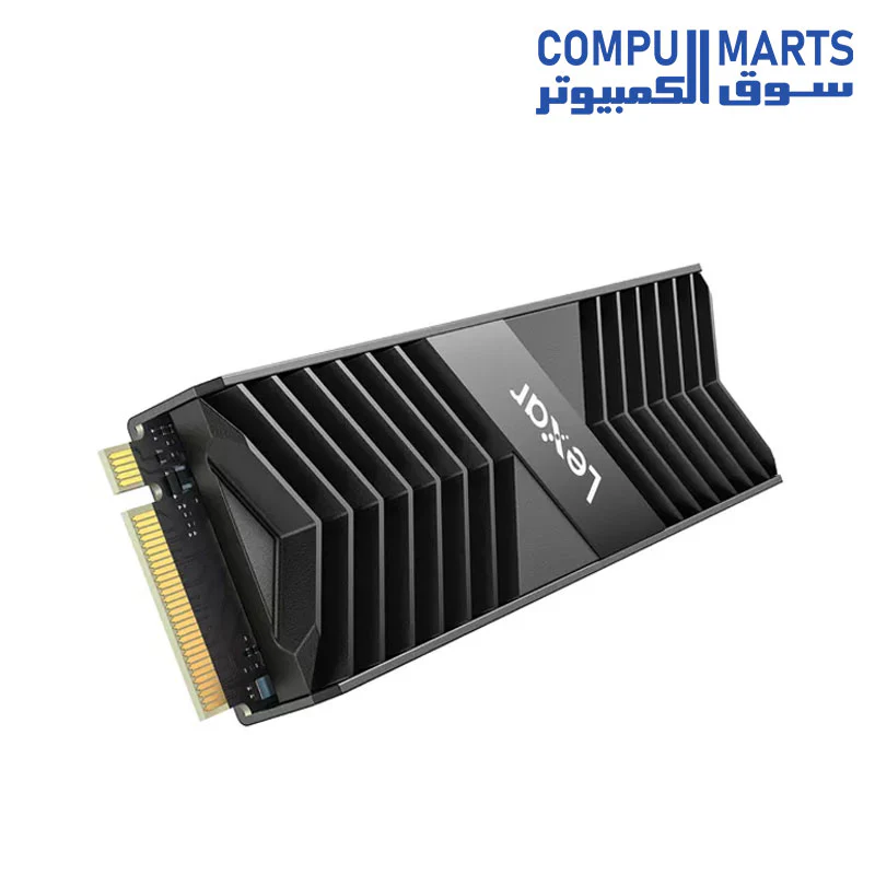 Lexar Professional NM800PRO with Heatsink M.2 2280 PCIe Gen4x4 NVMe SSD (7500MB) 500GB - Image 4