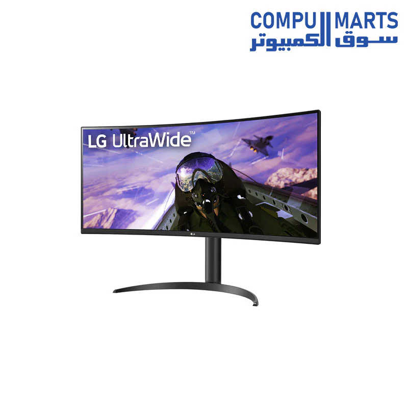 LG UltraWide -34WP65C-B.AEU 34'' Curved -QHD HDR FreeSync Premium Monitor with 160Hz Refresh Rate - Image 3