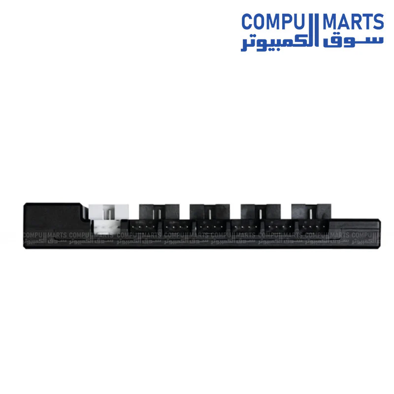 Lian Li Edge HUB Fan PWM & USB Hub – 6x 4-Pin Fan Ports, 4x USB – Black - Image 2