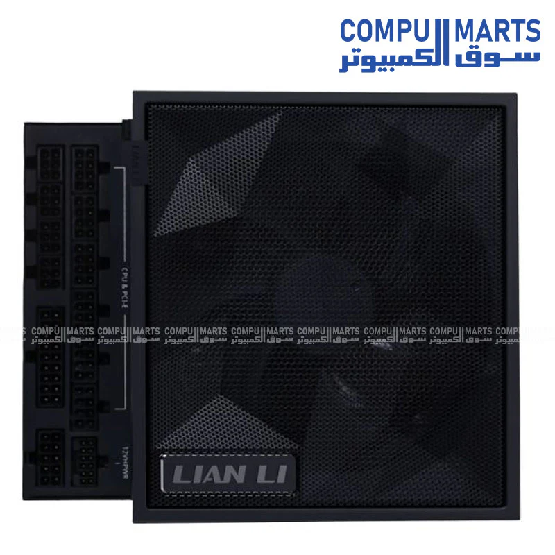 Lian Li Edge Serie - 1200W Full Modular Power Supply (Fan USB Hub Included) - Gold - ATX 3.1 - PCIE 5.1 Support - 12V-2x6 Connector - L-Shape Design for Dual Chamber Case - Image 2