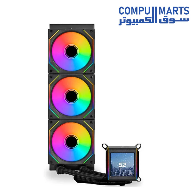 Lian Li Galahad II LCD SL-INF 360 360MM with SL Infinity Fans AIO Liquid Cpu Cooler - Image 3