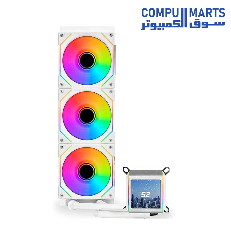 Lian Li Galahad II LCD SL-INF 360 360MM with SL Infinity Fans AIO Liquid Cpu Cooler - Image 4