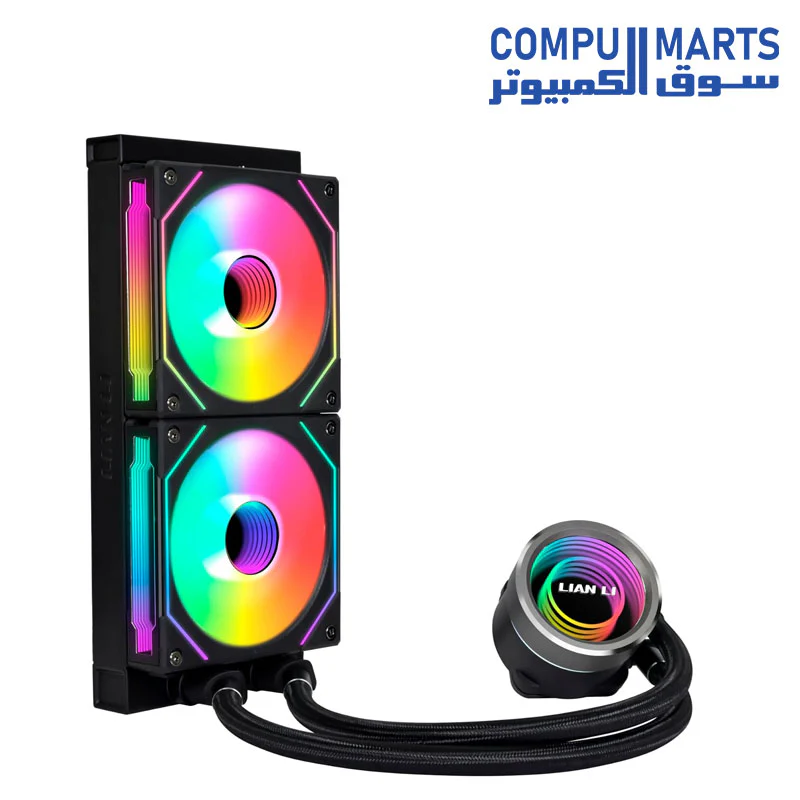 Lian Li Galahad II Trinity SL-INF 240MM with UNI Fan SL Infinity Fans AIO Liquid Cpu Cooler - Image 2