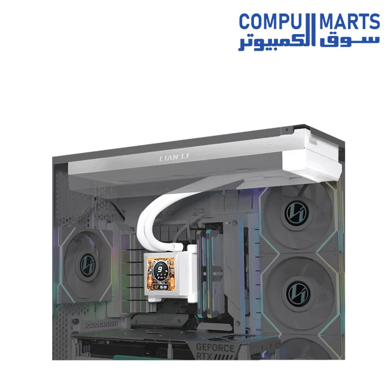 Lian Li Hydro Shift LCD 360MM RGB AIO Liquid Cpu Cooler - Image 6