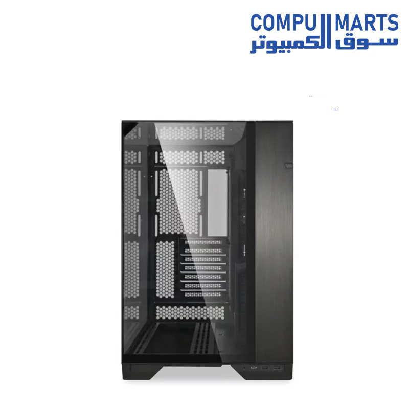 Lian Li O11 Vision Chrome Black Mid Tower Gaming Case - Image 2