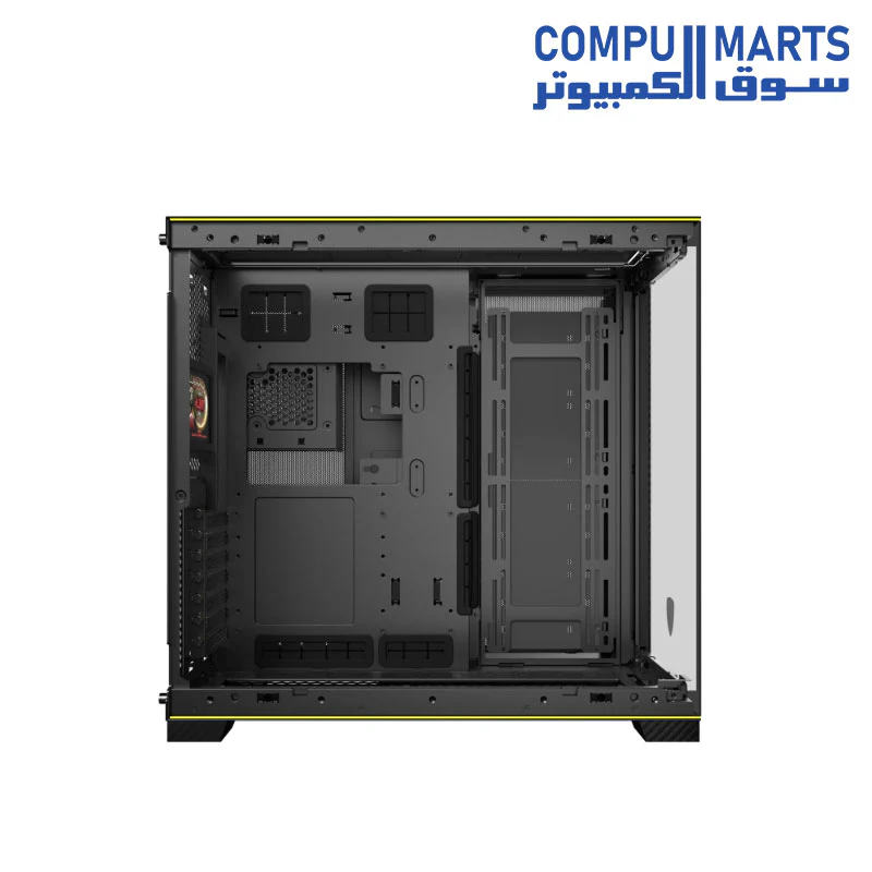 Lian Li O11D EVO RGB Automobili Lambo Edition PC-O11 Dynamic Carbon Fiber E-ATX Mid Tower Gaming PC Case (Black) - Image 4