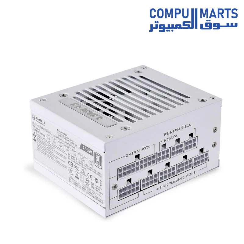 Lian Li Sp750 750W 80 Plus Gold Full Modular SFX Power Supply - Image 6
