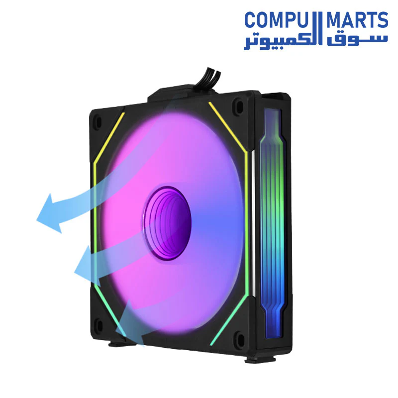 Lian Li UNI FAN SL-INF120 REVERSE BLADE RGB 120MM Fan - Image 3
