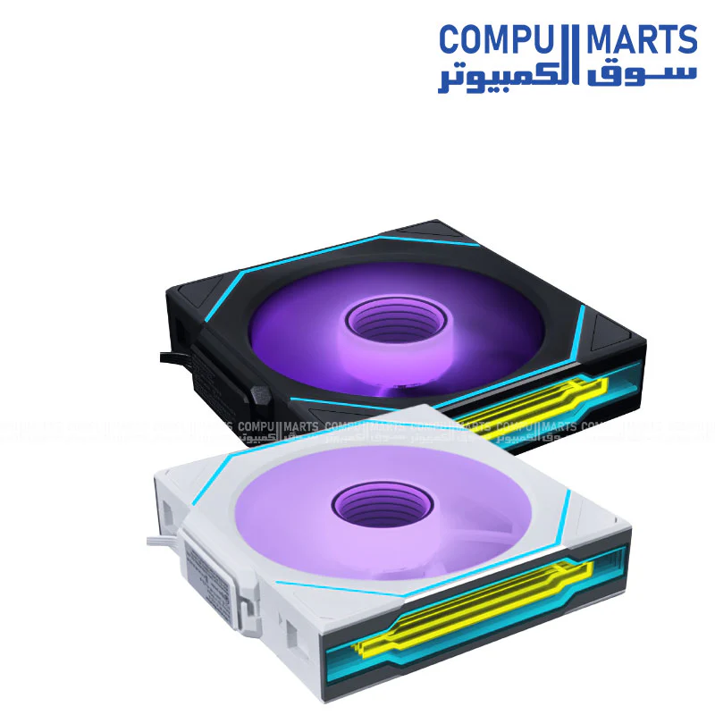 Lian Li UNI Fan SL Infinity Wireless 120 Reversed Blade ARGB 3 Fans With 2.4 GHz Wireless Controller Fan - Image 3