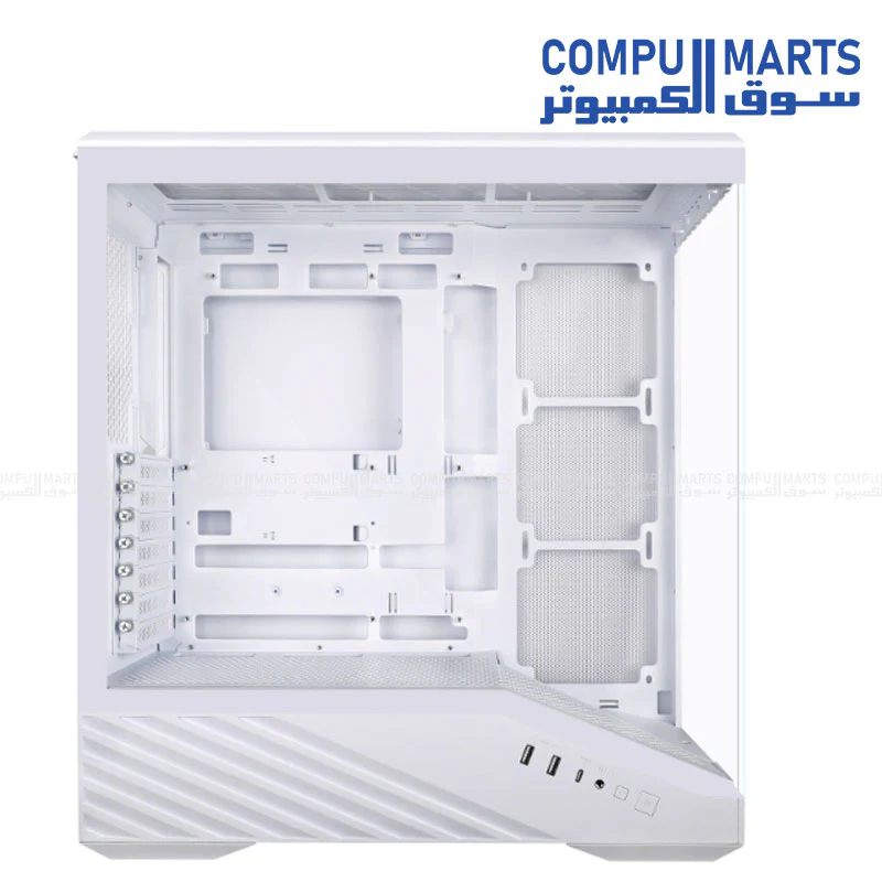 Lian Li Vector V100R Gaming Case – Mid-Tower ATX / E-ATX / Micro-ATX – Tempered Glass – Black / White - Image 7